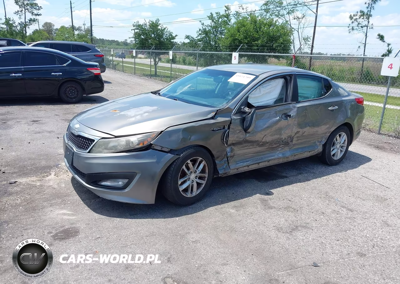 2013 Kia Optima Lx VIN:5XXGM4A70DG174399 - 2