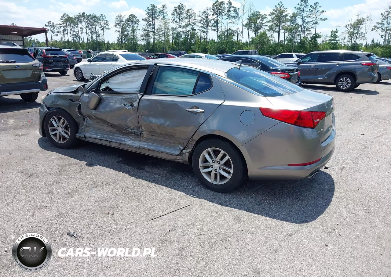 2013 Kia Optima Lx VIN:5XXGM4A70DG174399 - 3