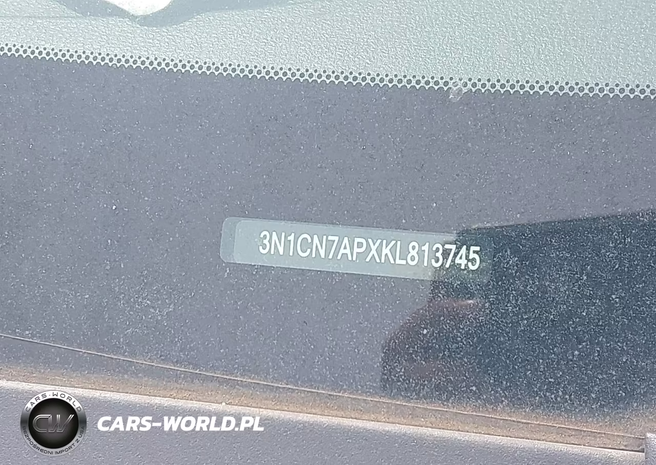 2019 Nissan Versa 1.6 Sv VIN:3N1CN7APXKL813745 - 9