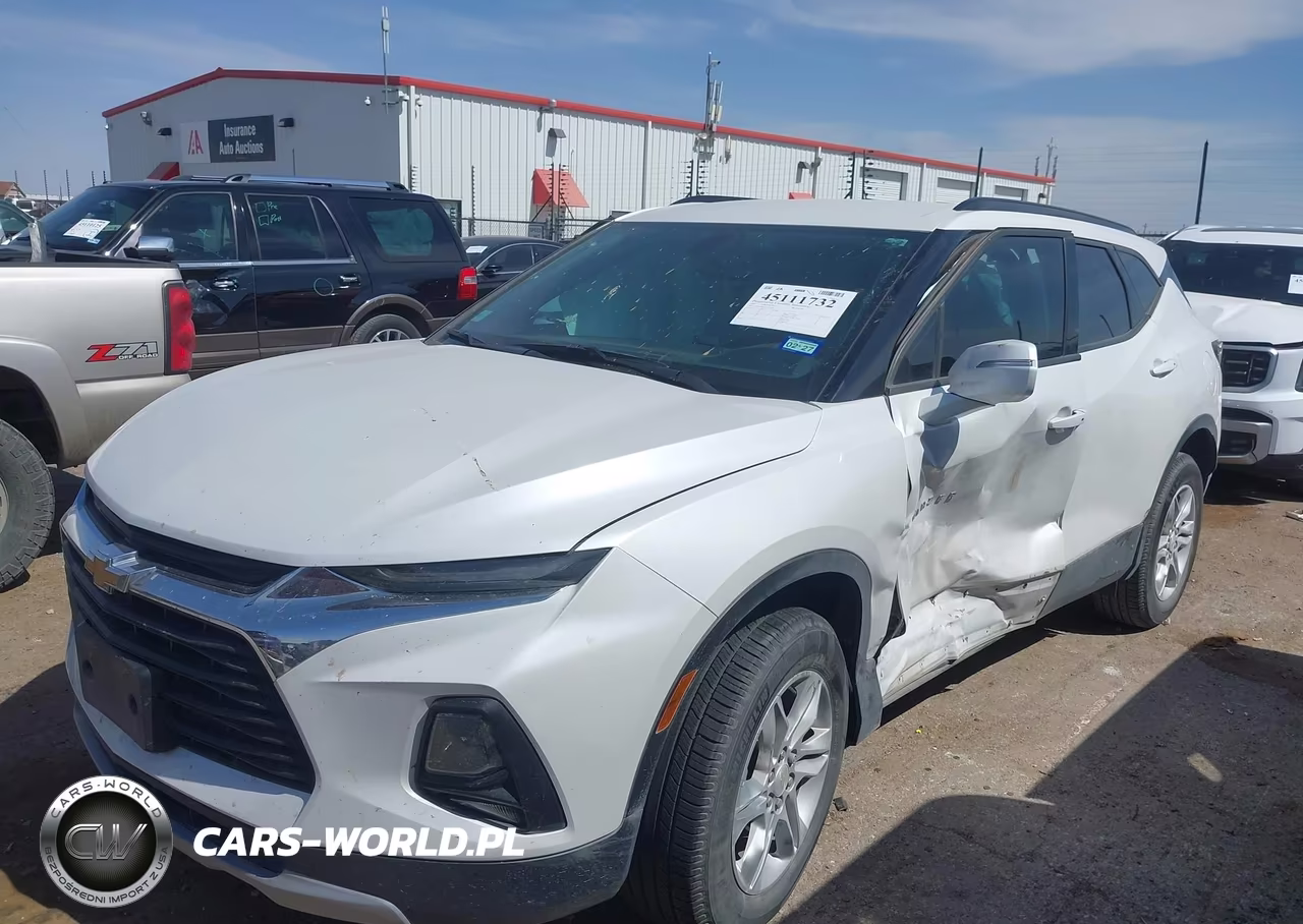 2020 Chevrolet Blazer Fwd 1Lt VIN:3GNKBBRA4LS674506 - 2