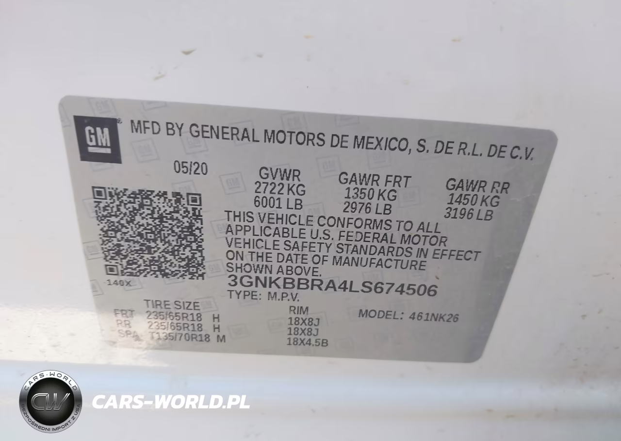 2020 Chevrolet Blazer Fwd 1Lt VIN:3GNKBBRA4LS674506 - 9