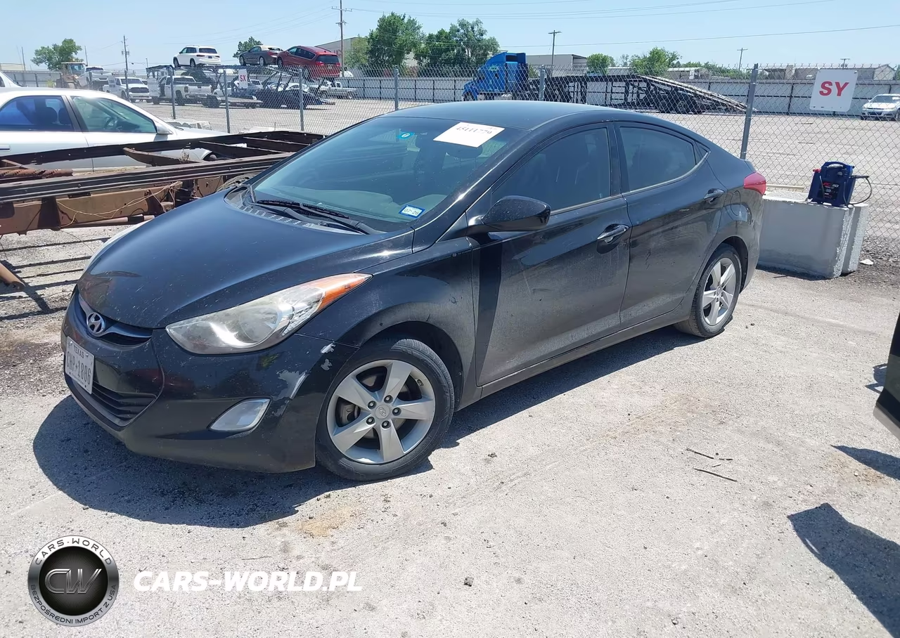 2013 Hyundai Elantra Gls VIN:KMHDH4AE9DU822236 - 2