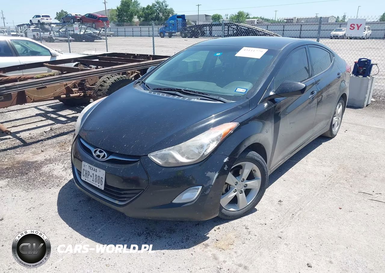 2013 Hyundai Elantra Gls VIN:KMHDH4AE9DU822236 - 6
