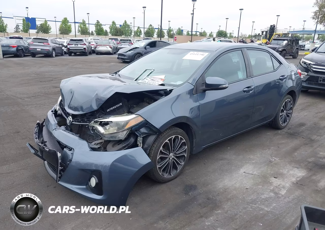 2015 Toyota Corolla S Plus VIN:5YFBURHE2FP297093 - 2