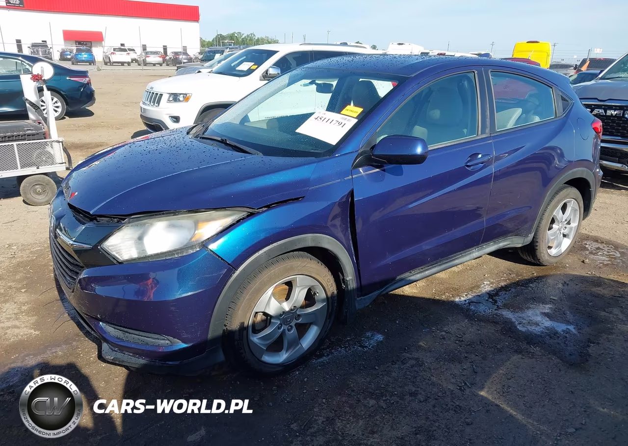 2016 Honda Hr-V Lx VIN:3CZRU5H39GM724780 - 2