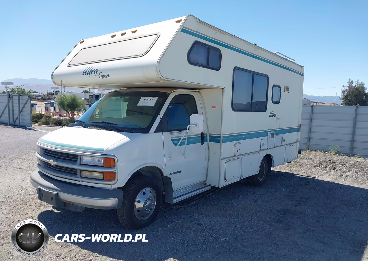 2000 Chevrolet Express Rv Cutaway VIN:1GBJG31J4Y1262607 - 2