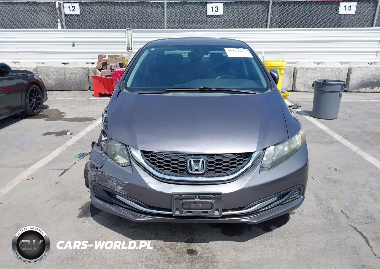2014 Honda Civic Lx VIN:19XFB2F55EE254157 - 12
