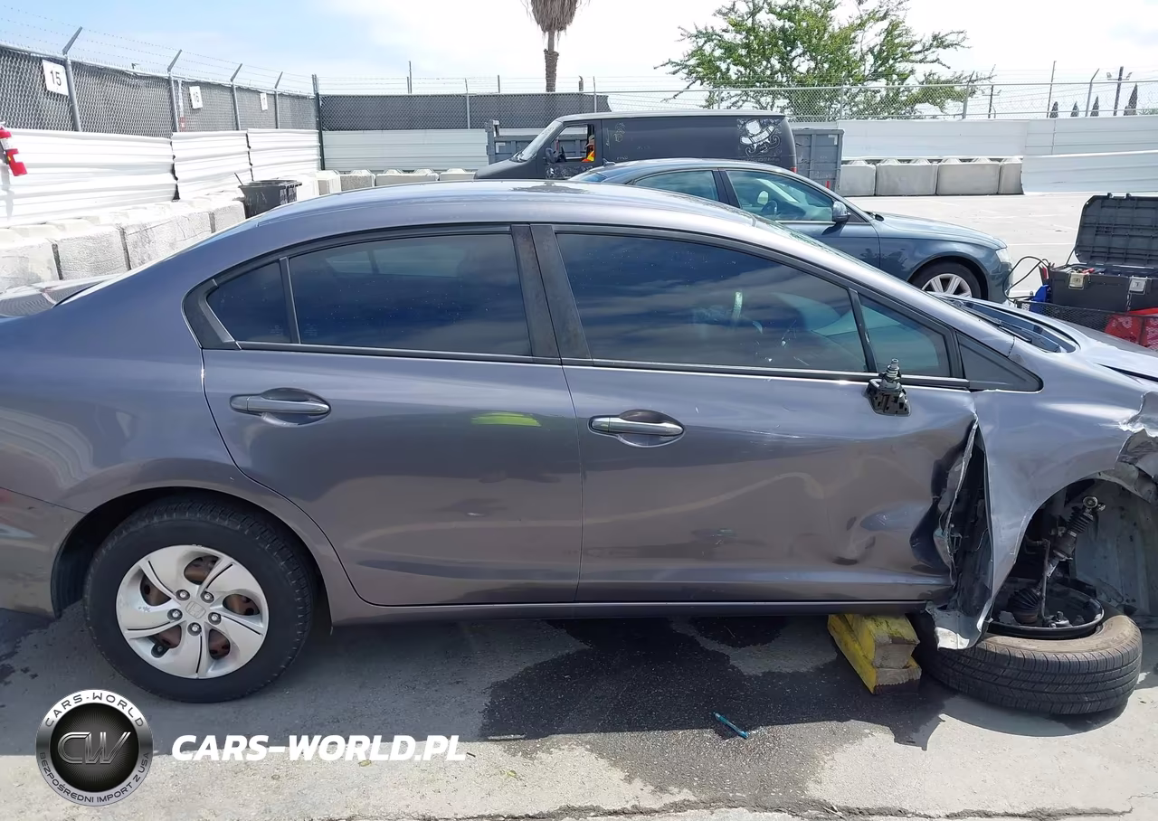 2014 Honda Civic Lx VIN:19XFB2F55EE254157 - 13