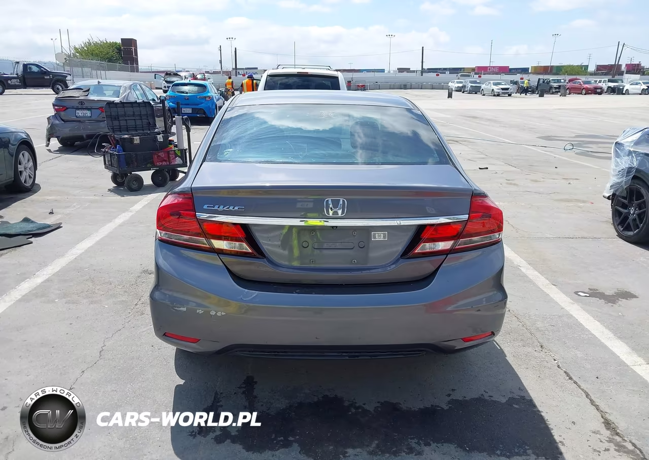 2014 Honda Civic Lx VIN:19XFB2F55EE254157 - 16