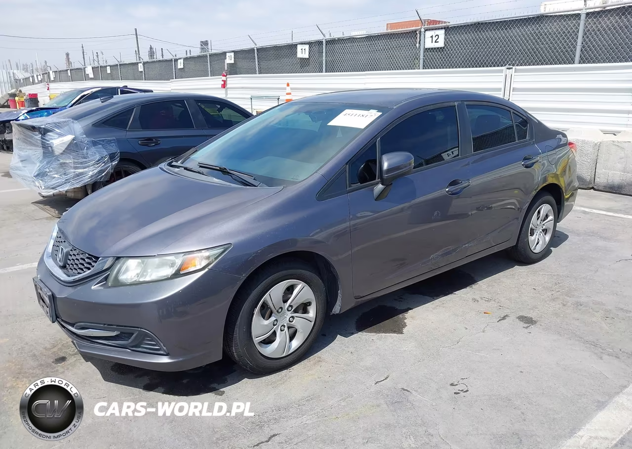 2014 Honda Civic Lx VIN:19XFB2F55EE254157 - 2