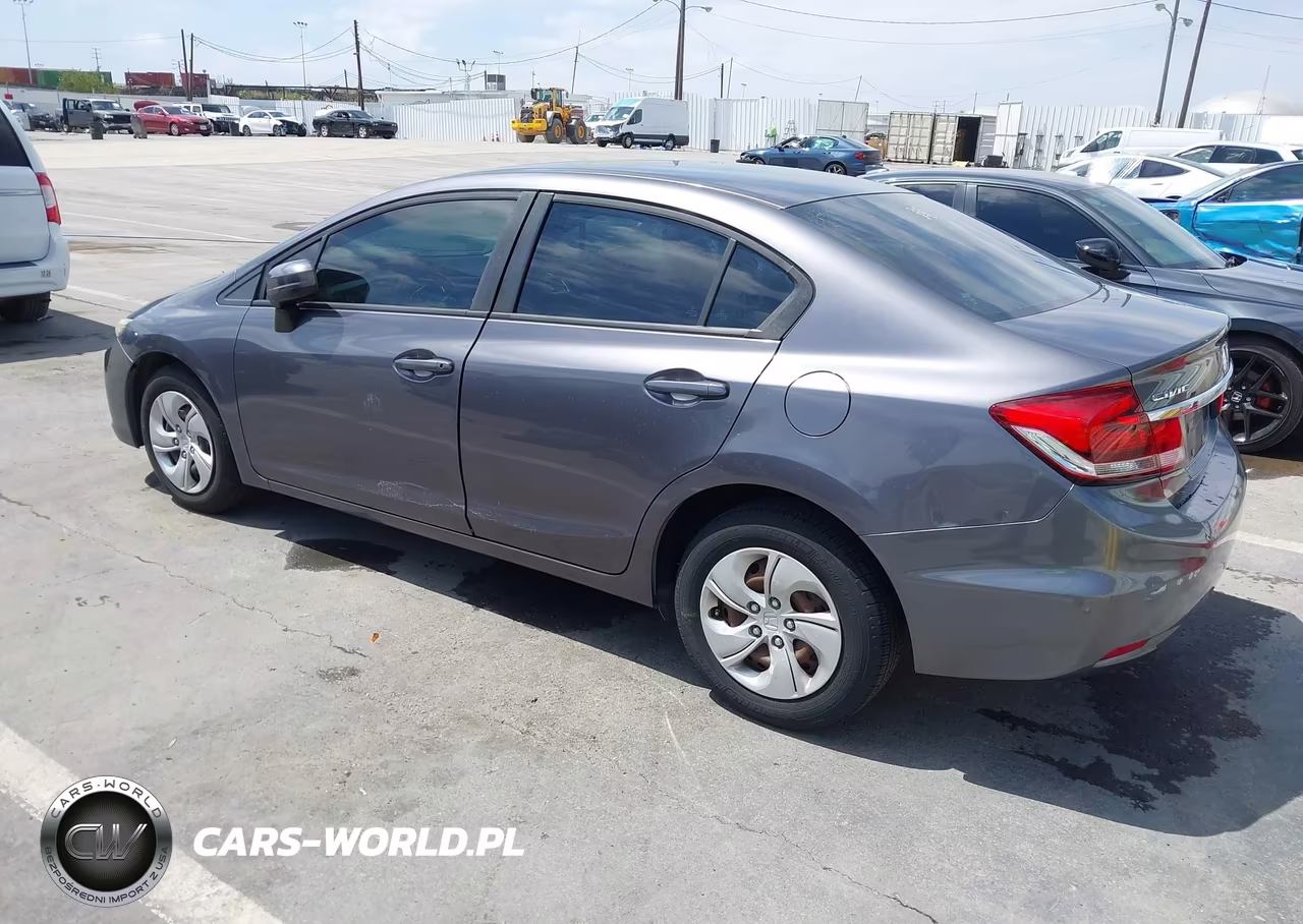 2014 Honda Civic Lx VIN:19XFB2F55EE254157 - 3