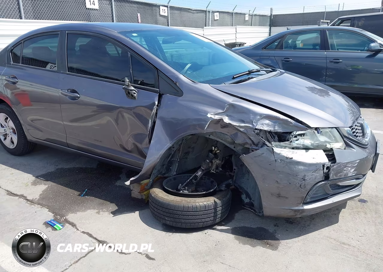 2014 Honda Civic Lx VIN:19XFB2F55EE254157 - 6