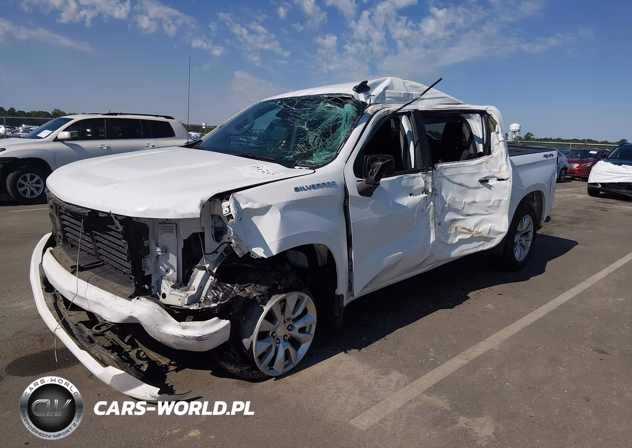 2023 Chevrolet Silverado 1500 4Wd Short Bed Custom VIN:1GCPDBEK0PZ106687 - 2