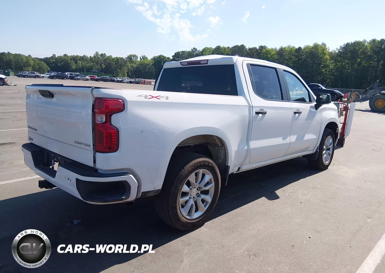 2023 Chevrolet Silverado 1500 4Wd Short Bed Custom VIN:1GCPDBEK0PZ106687 - 4