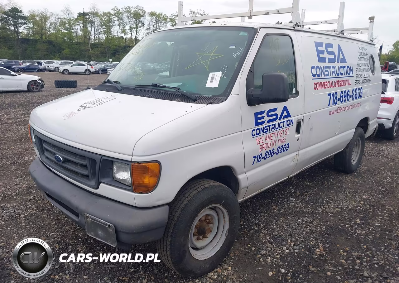2007 Ford E-250 Commercial-Recreational VIN:1FTNE24W97DB07066 - 2
