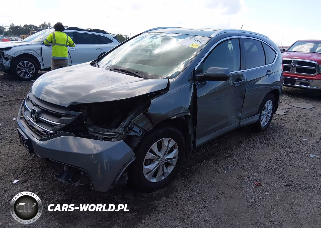 2013 Honda Cr-V Ex-L VIN:2HKRM4H70DH678275 - 2