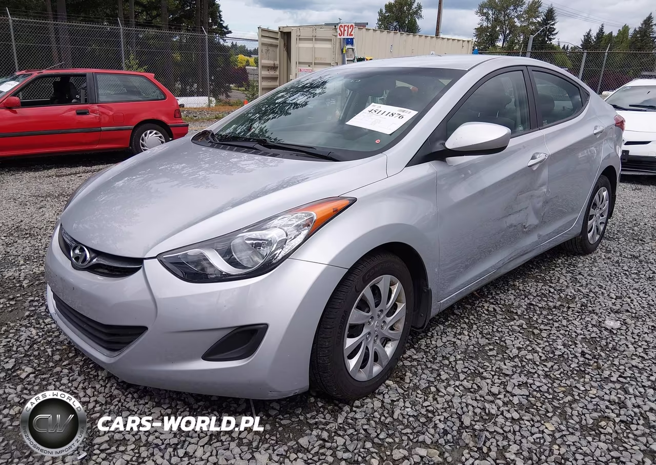 2012 Hyundai Elantra Gls VIN:5NPDH4AE0CH142349 - 2