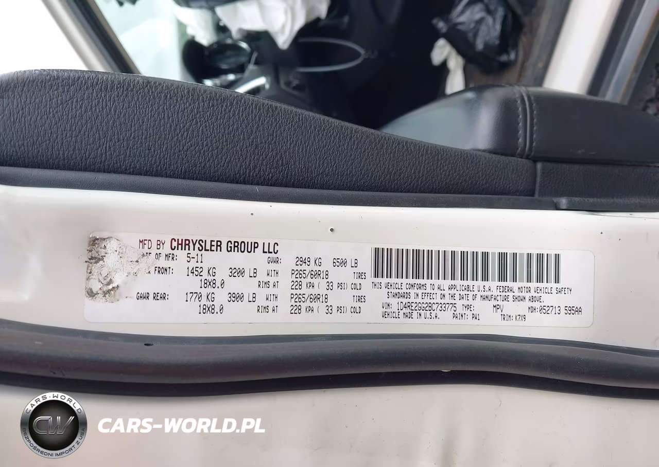 2011 Dodge Durango Express VIN:1D4RE2GG2BC733775 - 9
