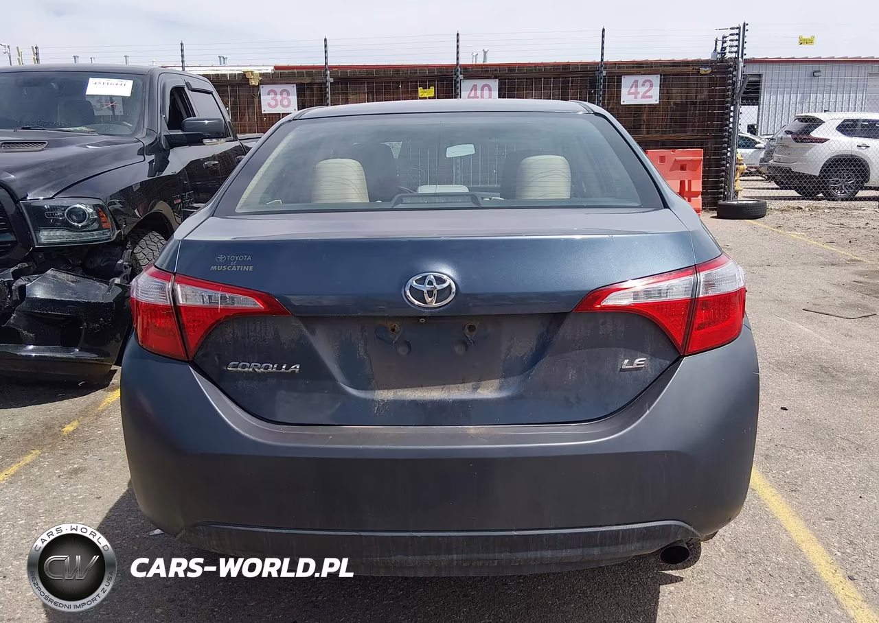 2014 Toyota Corolla Le VIN:5YFBURHE7EP121395 - 17