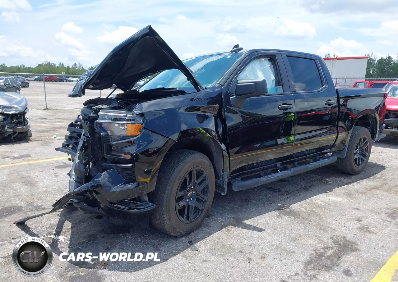 2025 Chevrolet Silverado 1500 2Wd Short Bed Custom VIN:1GCPABEK3SZ336600 - 2