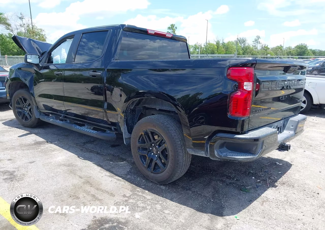 2025 Chevrolet Silverado 1500 2Wd Short Bed Custom VIN:1GCPABEK3SZ336600 - 3
