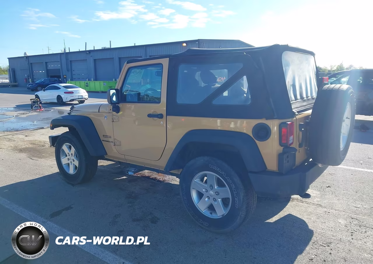2014 Jeep Wrangler Sport VIN:1C4AJWAG1EL142668 - 3