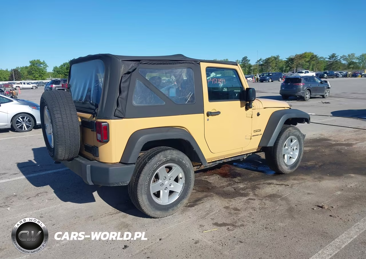 2014 Jeep Wrangler Sport VIN:1C4AJWAG1EL142668 - 4