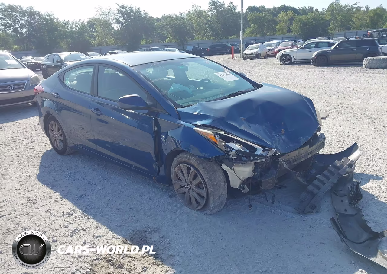 2014 Hyundai Elantra Se – zdjęcie 1 z 16