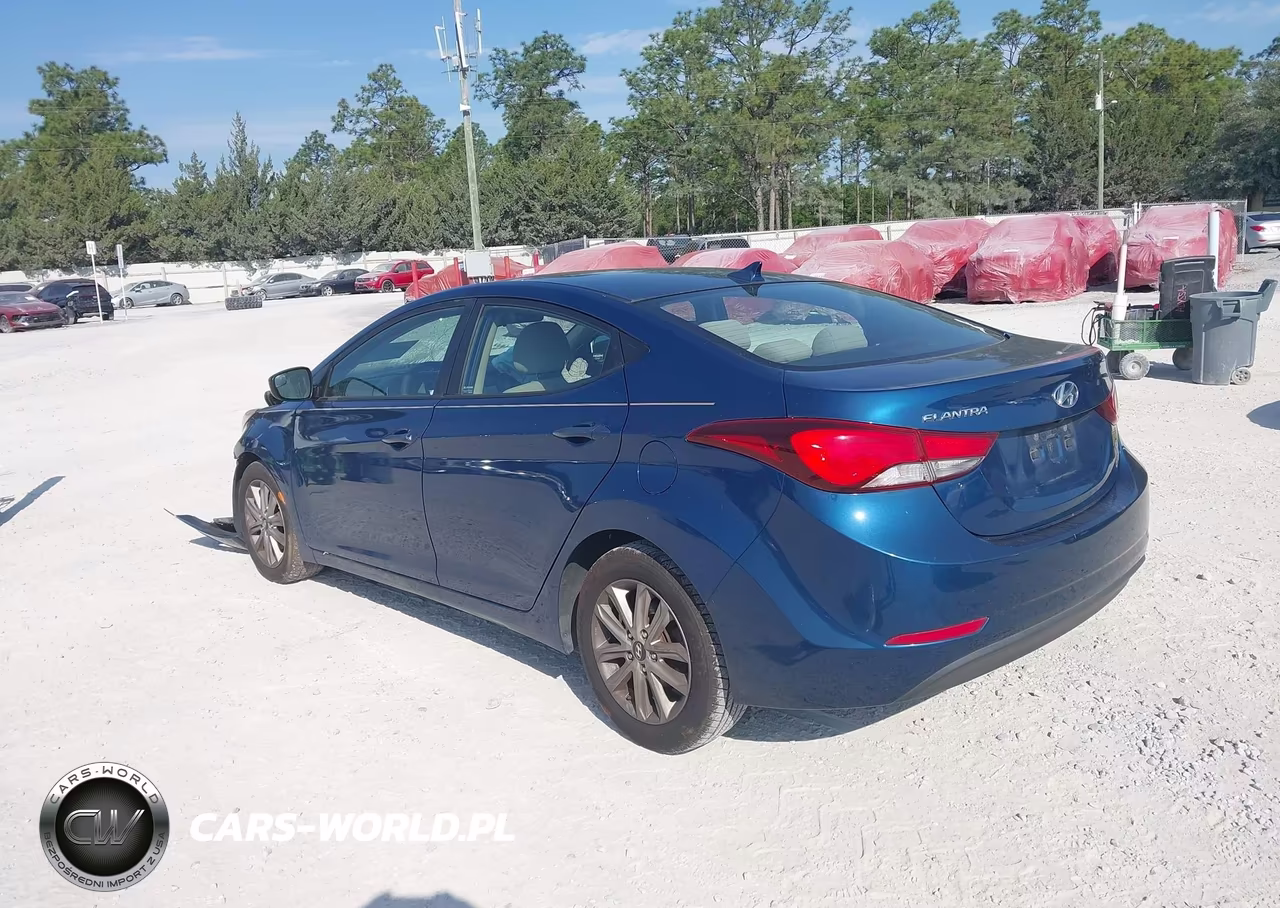 2014 Hyundai Elantra Se VIN:KMHDH4AE2EU029989 - 3