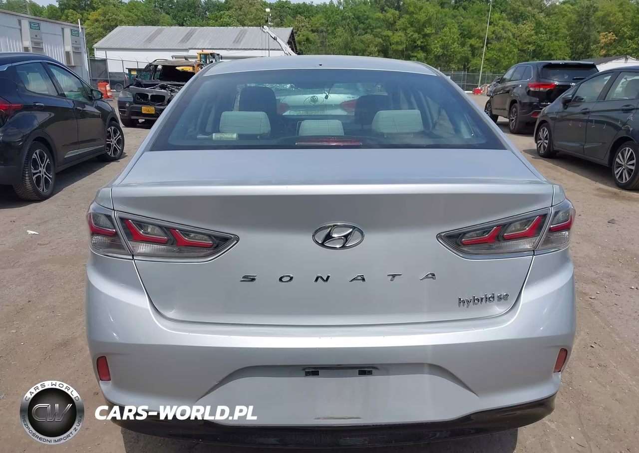 2018 Hyundai Sonata Hybrid Se VIN:KMHE24L37JA083107 - 17