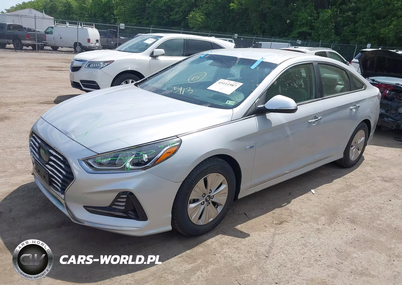 2018 Hyundai Sonata Hybrid Se VIN:KMHE24L37JA083107 - 2
