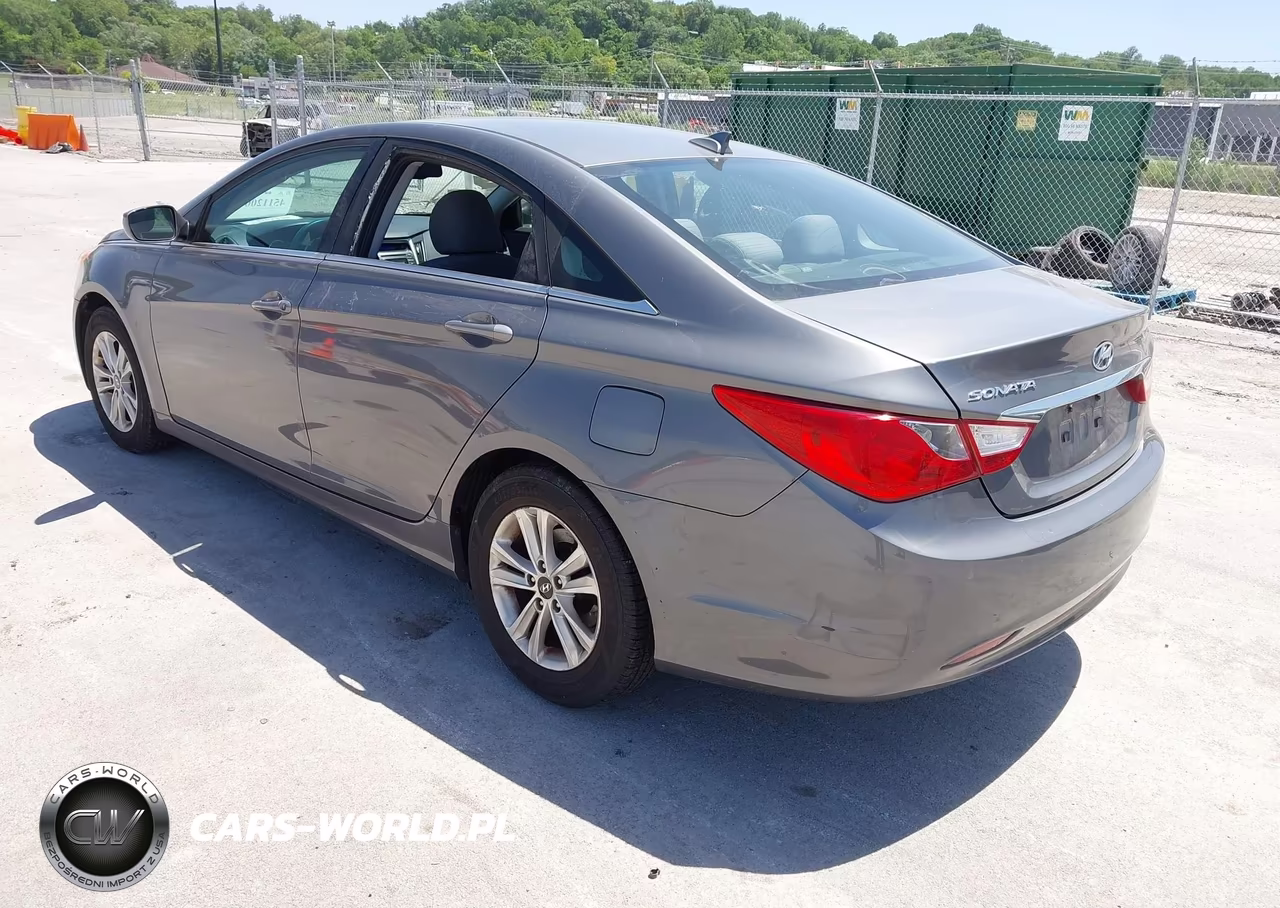 2012 Hyundai Sonata Gls VIN:5NPEB4ACXCH408903 - 3