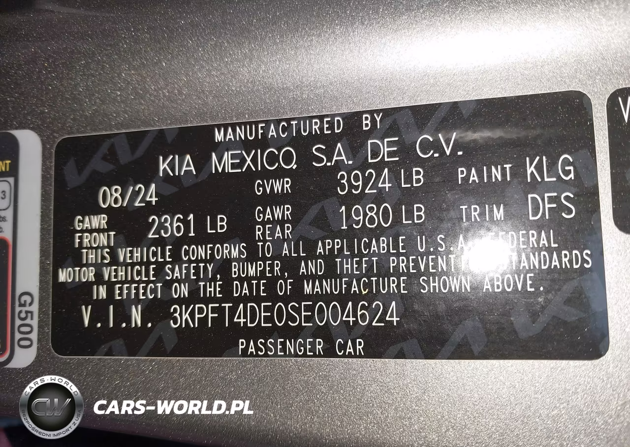 2025 Kia K4 Lxs VIN:3KPFT4DE0SE004624 - 9
