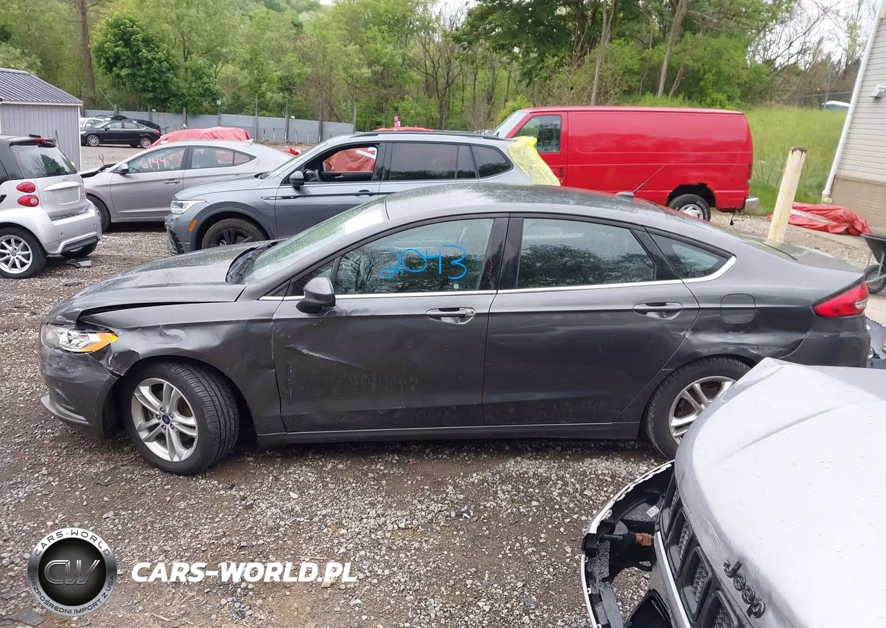 2018 Ford Fusion Se VIN:3FA6P0HD6JR229674 - 14