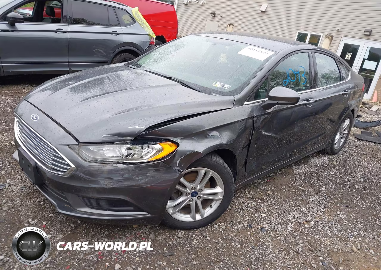 2018 Ford Fusion Se VIN:3FA6P0HD6JR229674 - 2