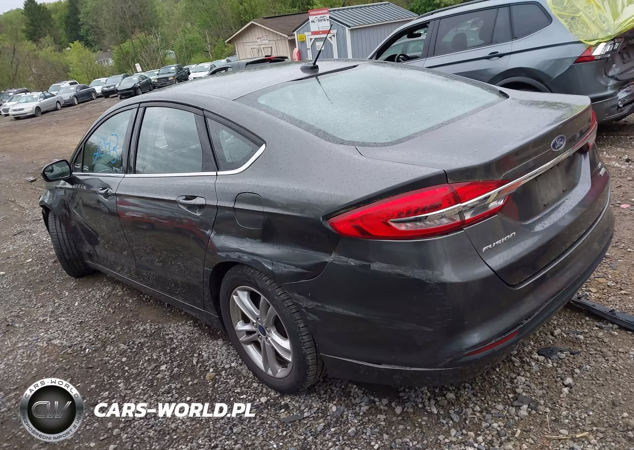 2018 Ford Fusion Se VIN:3FA6P0HD6JR229674 - 3