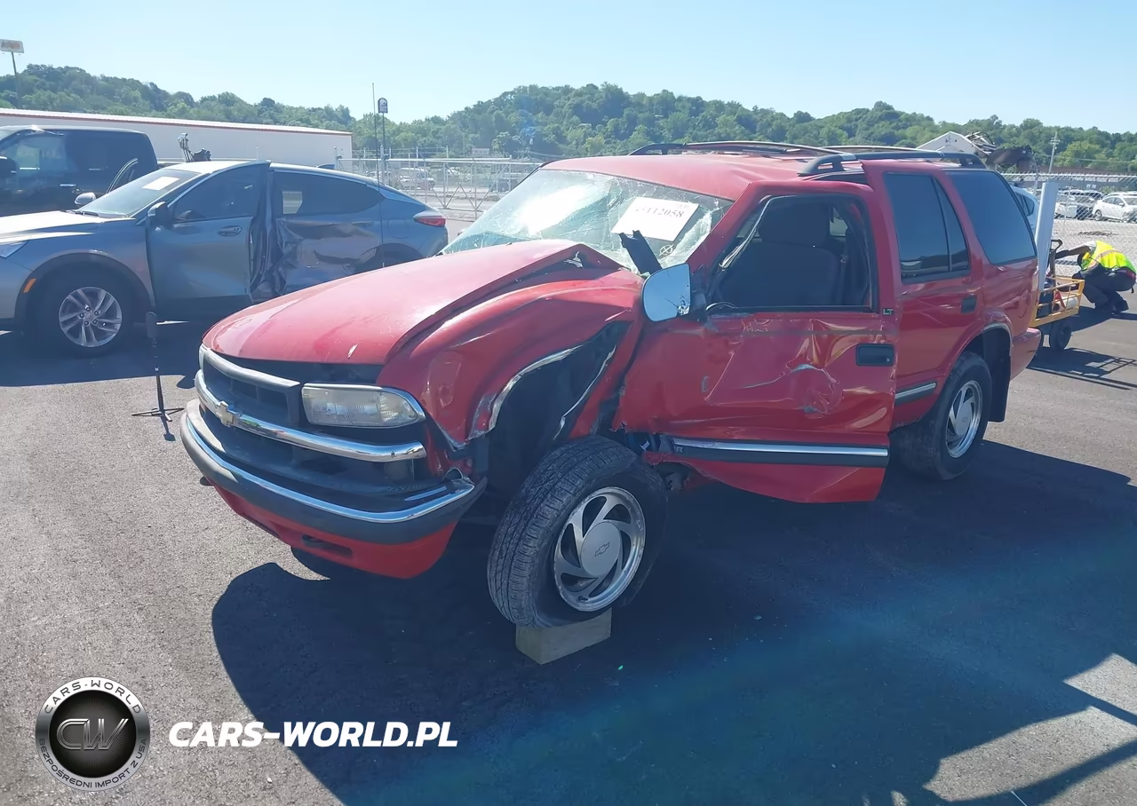 2001 Chevrolet Blazer Lt VIN:1GNDT13W11K192041 - 2