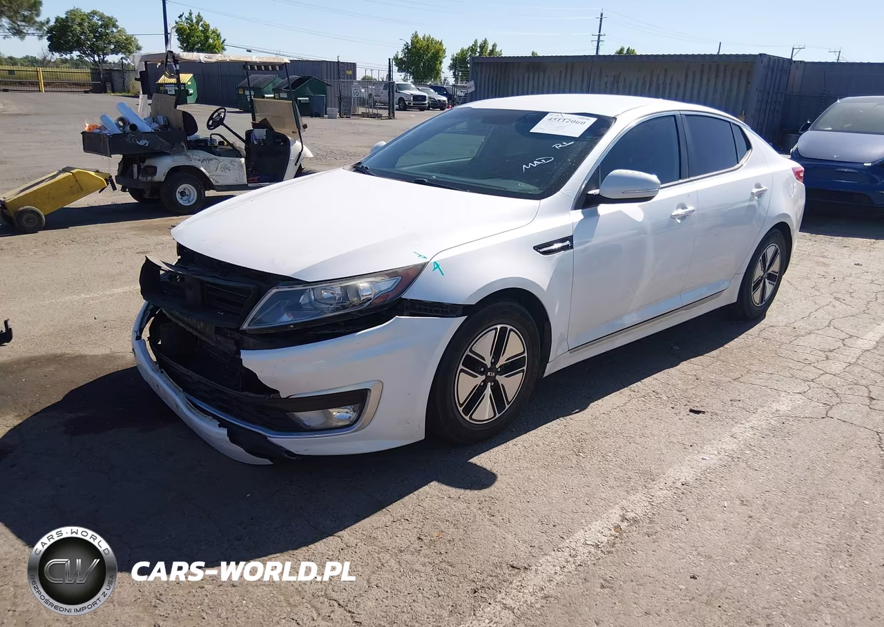 2012 Kia Optima Hybrid Ex VIN:KNAGM4AD8C5031268 - 2