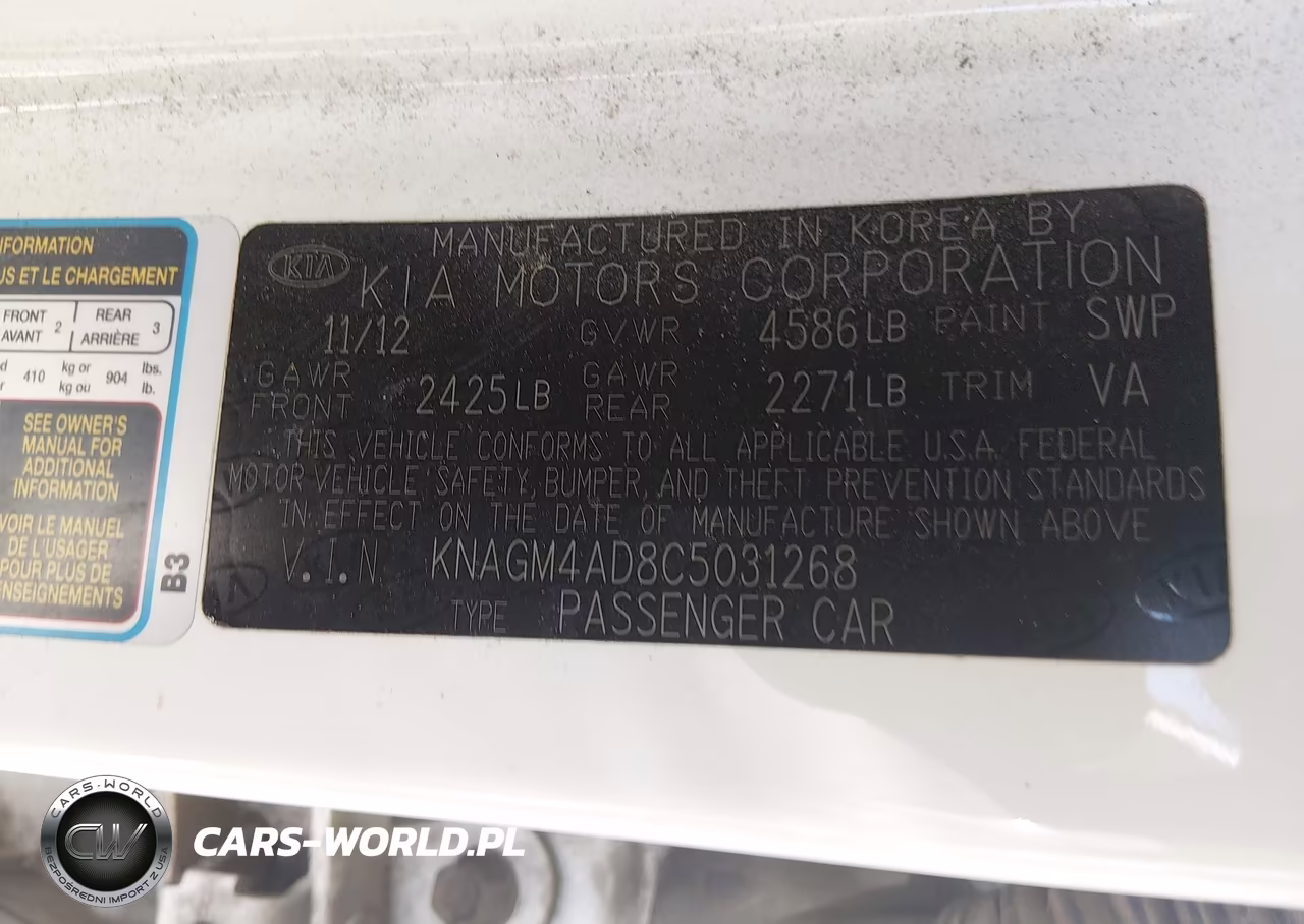 2012 Kia Optima Hybrid Ex VIN:KNAGM4AD8C5031268 - 9