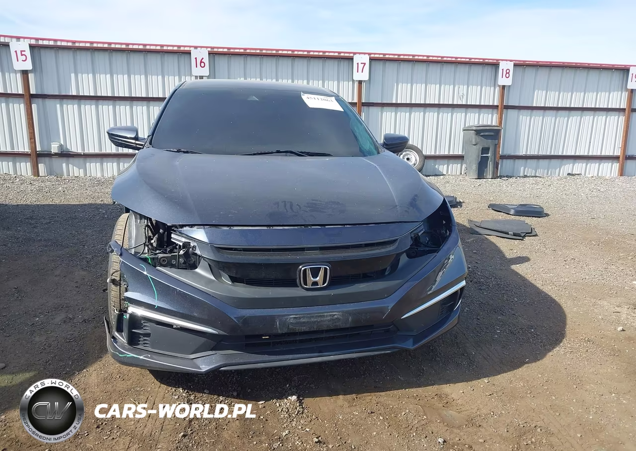 2019 Honda Civic Lx VIN:19XFC2F65KE000045 - 13