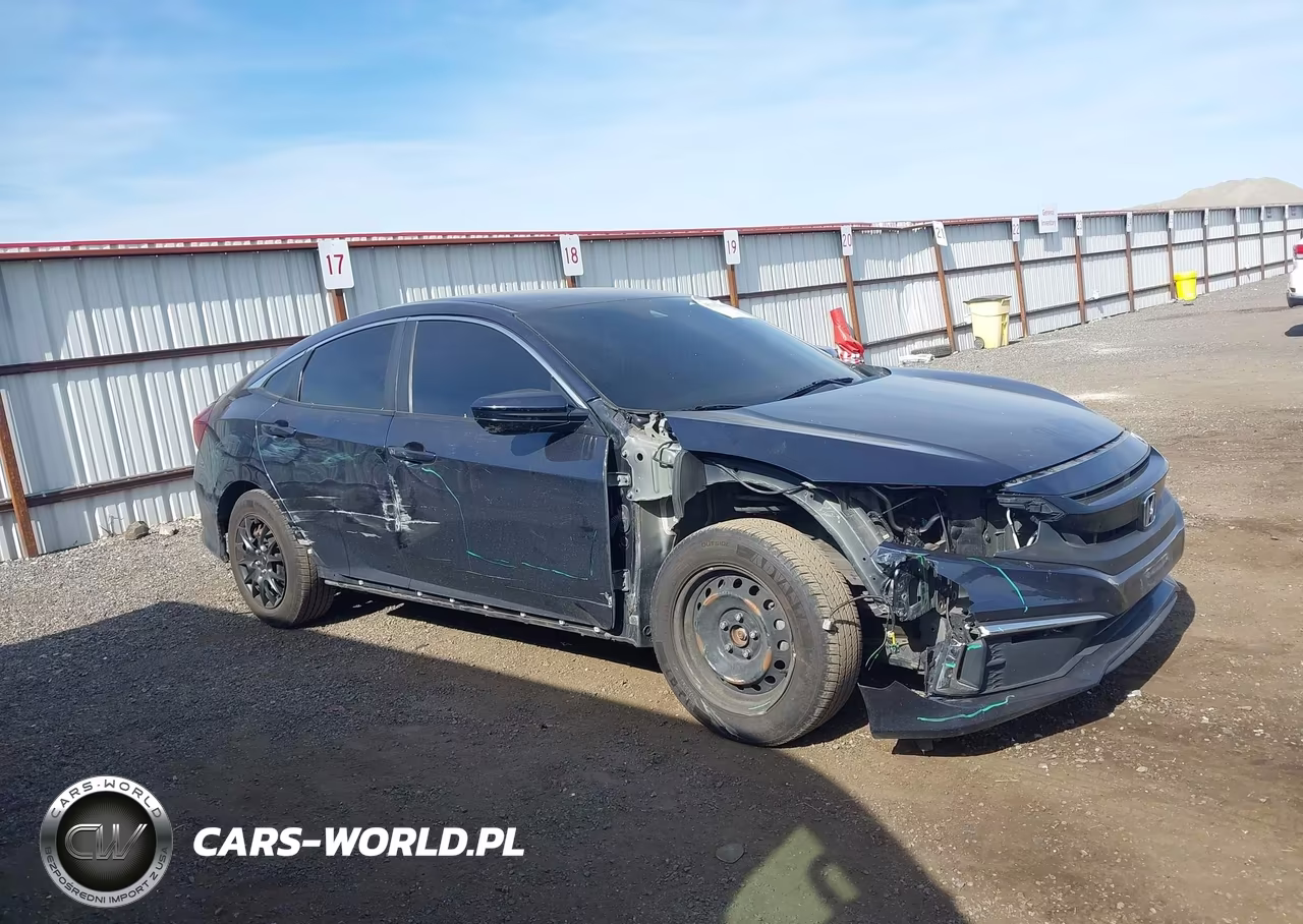 2019 Honda Civic Lx VIN:19XFC2F65KE000045 - 14
