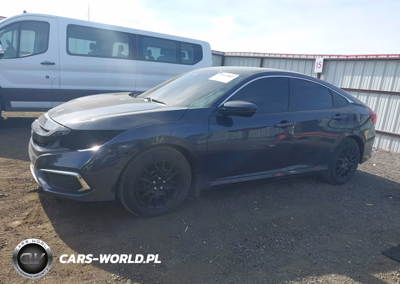 2019 Honda Civic Lx VIN:19XFC2F65KE000045 - 15