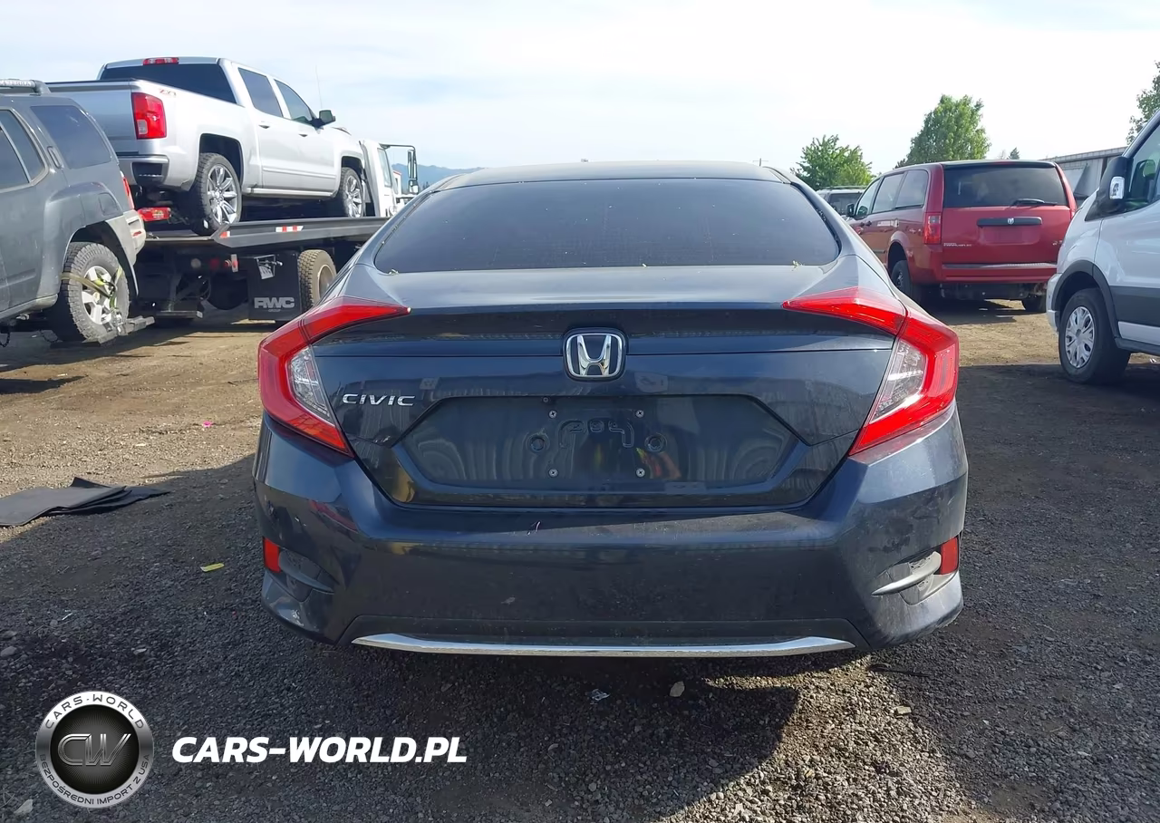 2019 Honda Civic Lx VIN:19XFC2F65KE000045 - 17