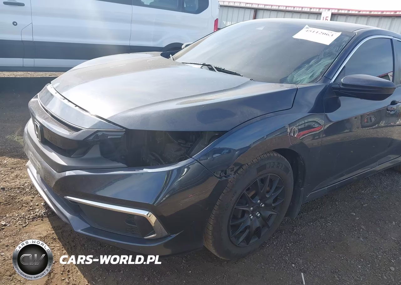 2019 Honda Civic Lx VIN:19XFC2F65KE000045 - 20