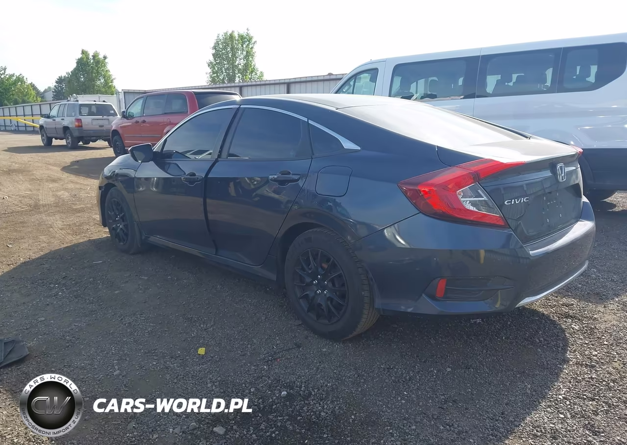 2019 Honda Civic Lx VIN:19XFC2F65KE000045 - 3