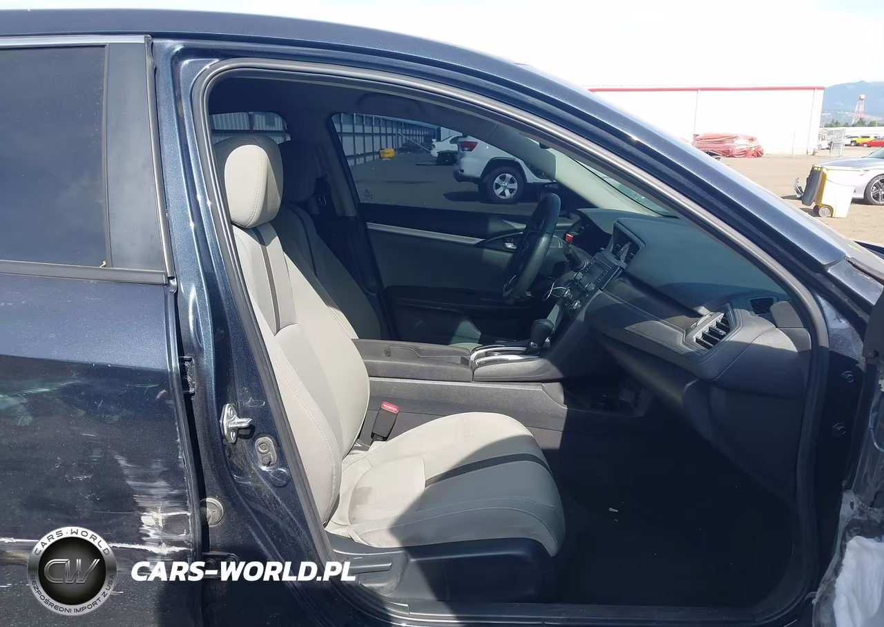 2019 Honda Civic Lx VIN:19XFC2F65KE000045 - 5