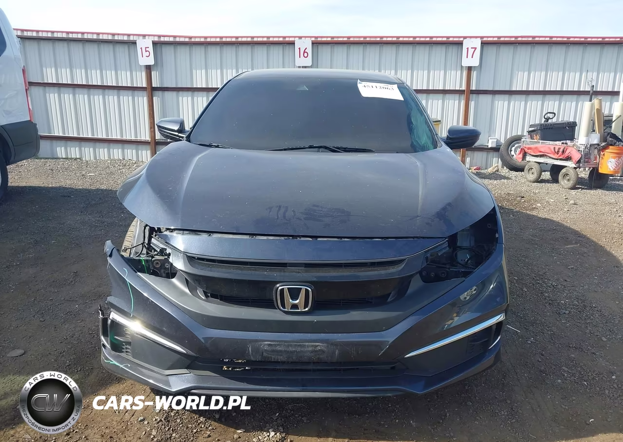 2019 Honda Civic Lx VIN:19XFC2F65KE000045 - 6