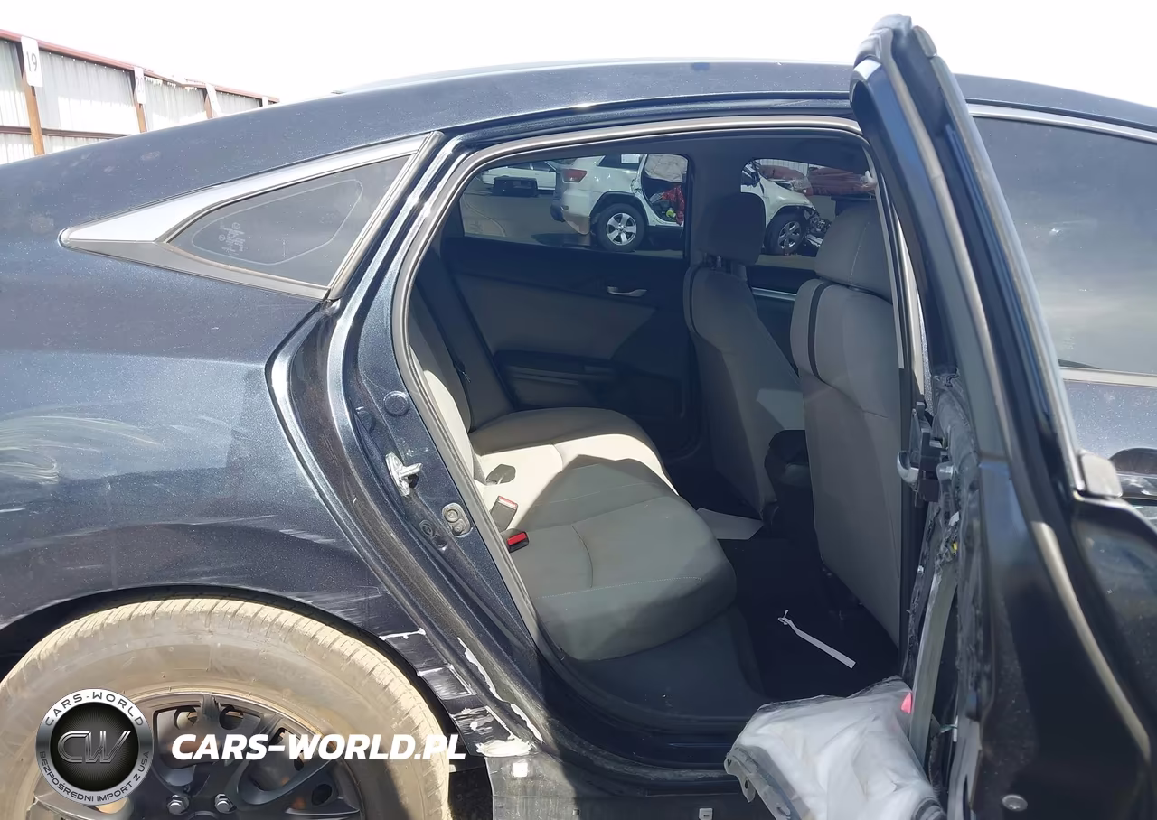2019 Honda Civic Lx VIN:19XFC2F65KE000045 - 8