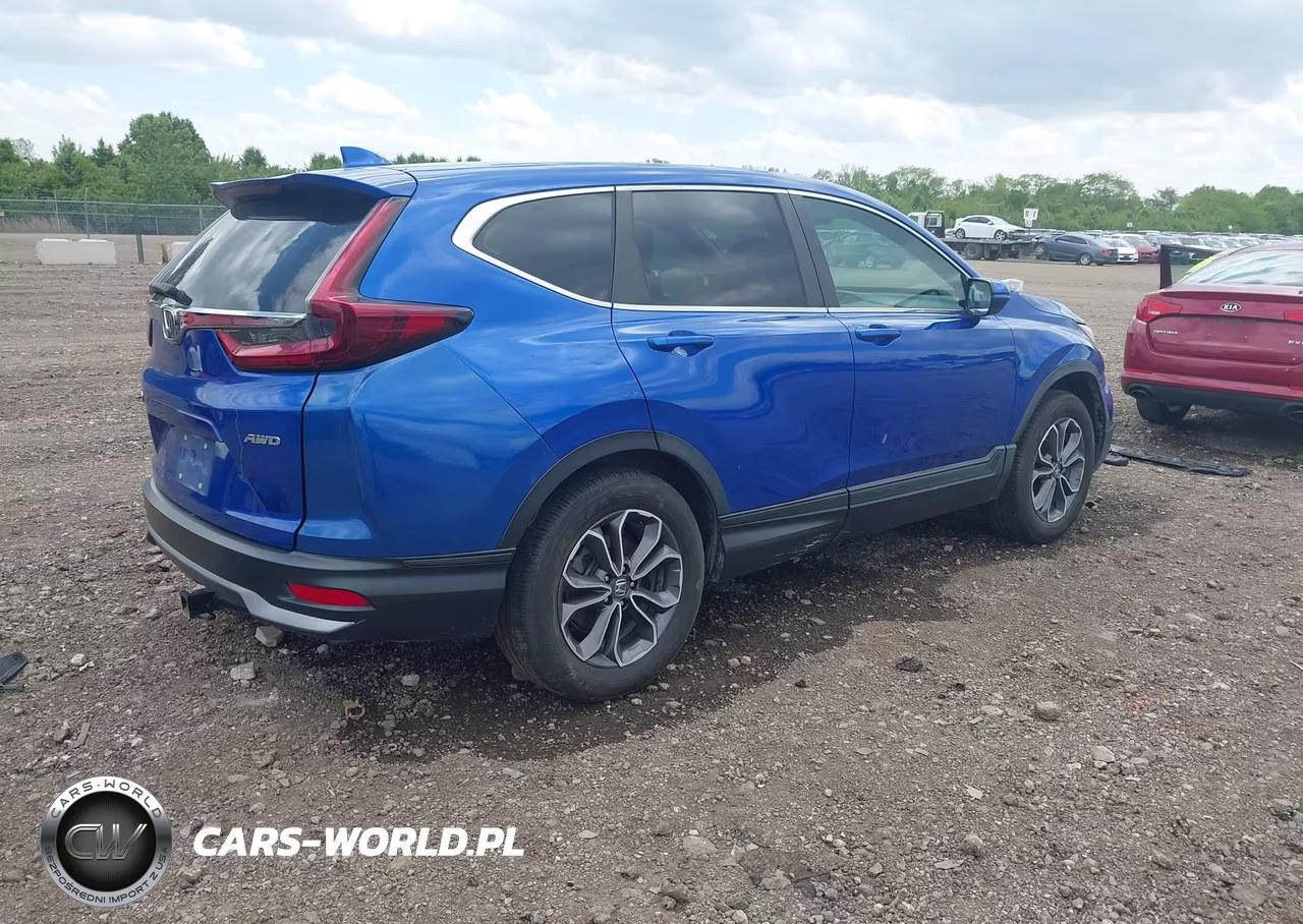 2020 Honda Cr-V Awd Ex VIN:7FARW2H59LE020758 - 4