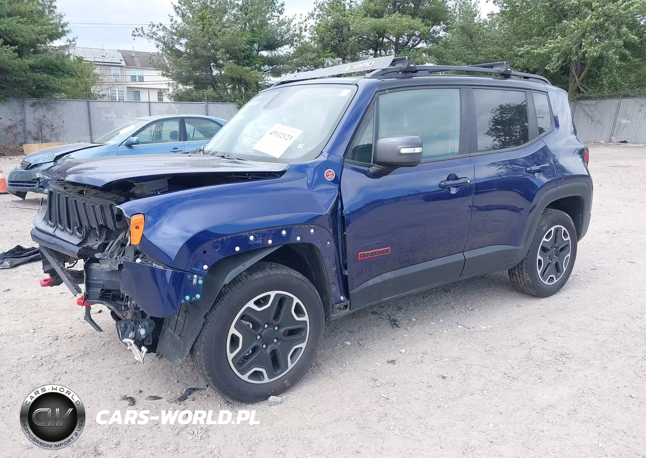 2017 Jeep Renegade Trailhawk 4X4 VIN:ZACCJBCB2HPE96573 - 2